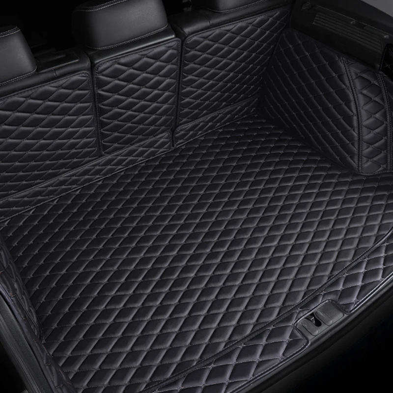 Full Coverage Customized Car Trunk Mats for Polestar 2 2019-2024 Interior Details Car Accessories