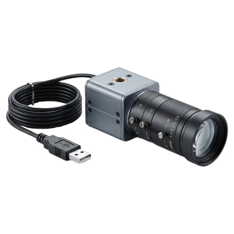 Super Deal -CS-Mount Zoom Lens USB Camera 5-100Mm Zoom Camera 30Fps Industrial Camera