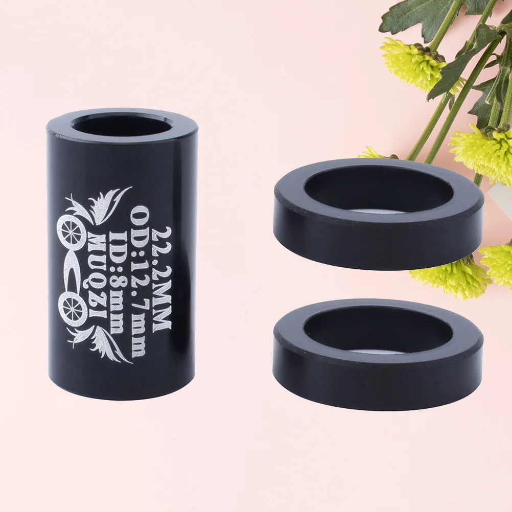 

Rear Shock Absorber Bushing Aluminum Sleeve Bike Outer Diameter Black Metal for