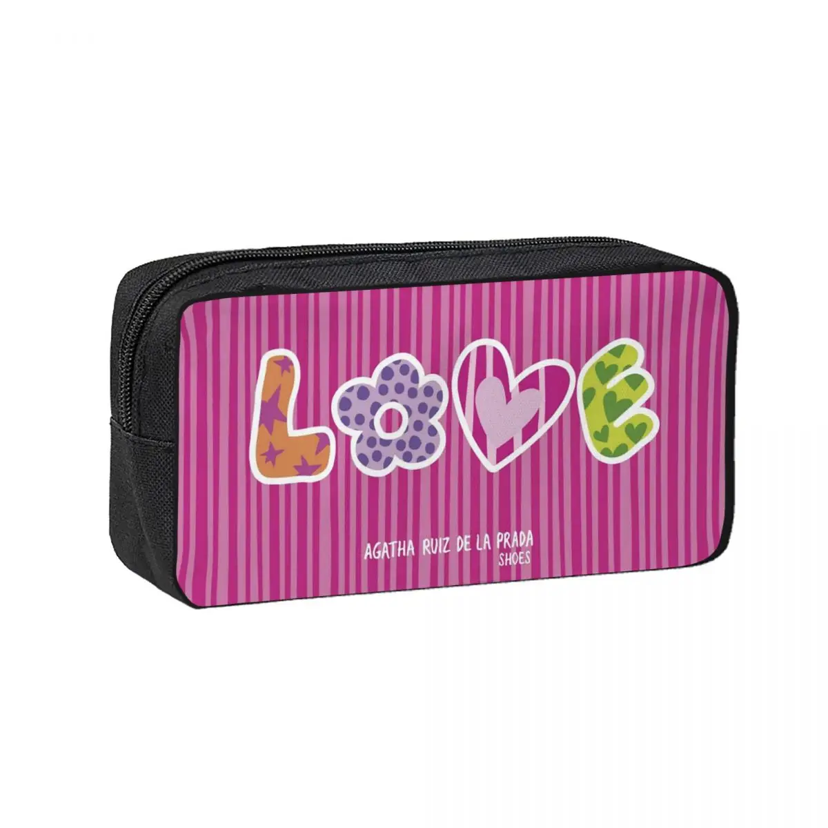 Estuches para lápices con diseño de Agatha Ruiz-De La-Prada para estudiantes, caja para bolígrafos escolares, bolsa para lápices, bolsa para guardar artículos de papelería
