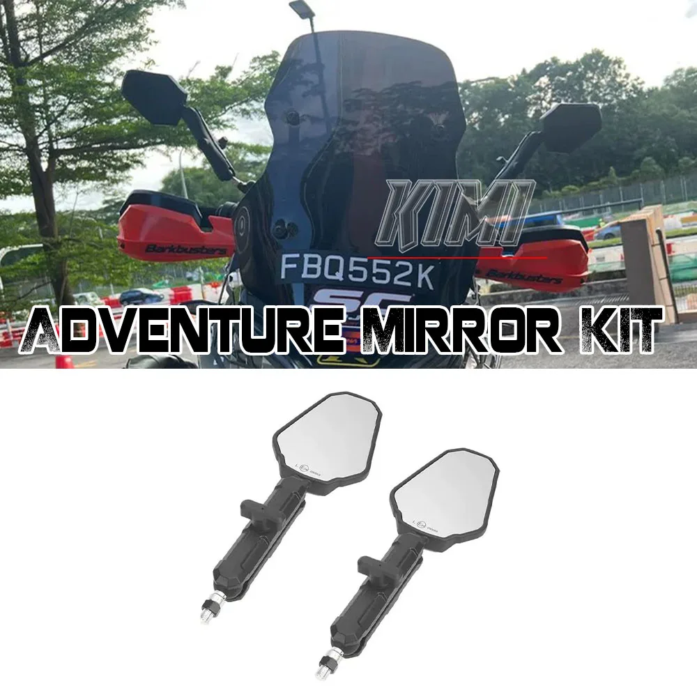 Motorcycle Accessories Adventure Mirror KIT Side Rear View Mirror Spare Parts Rearview Mirrors For CFMOTO 800MT 650MT 450MT