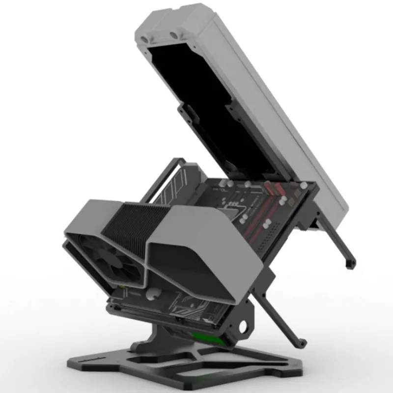 2025new [Monster] A45 MAX MATX ATX chassis open chassis all aluminum alloy chassis