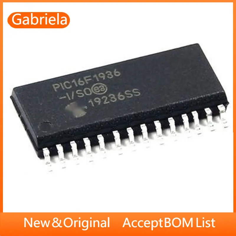 Piezas de 2 a 5 PIC16F1936-I/SO, PIC16F1936, SOP28, PIC16F1936-I/SS, PIC16F1936, SSOP28