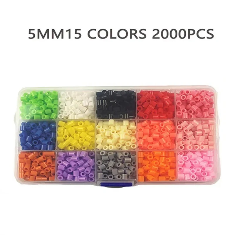 4 Stück 2,6mm/5mm Bügelperlen Transparente Extra Große Quadratische Bügelplatten DIY-Material Vorlage Schmelzperlen