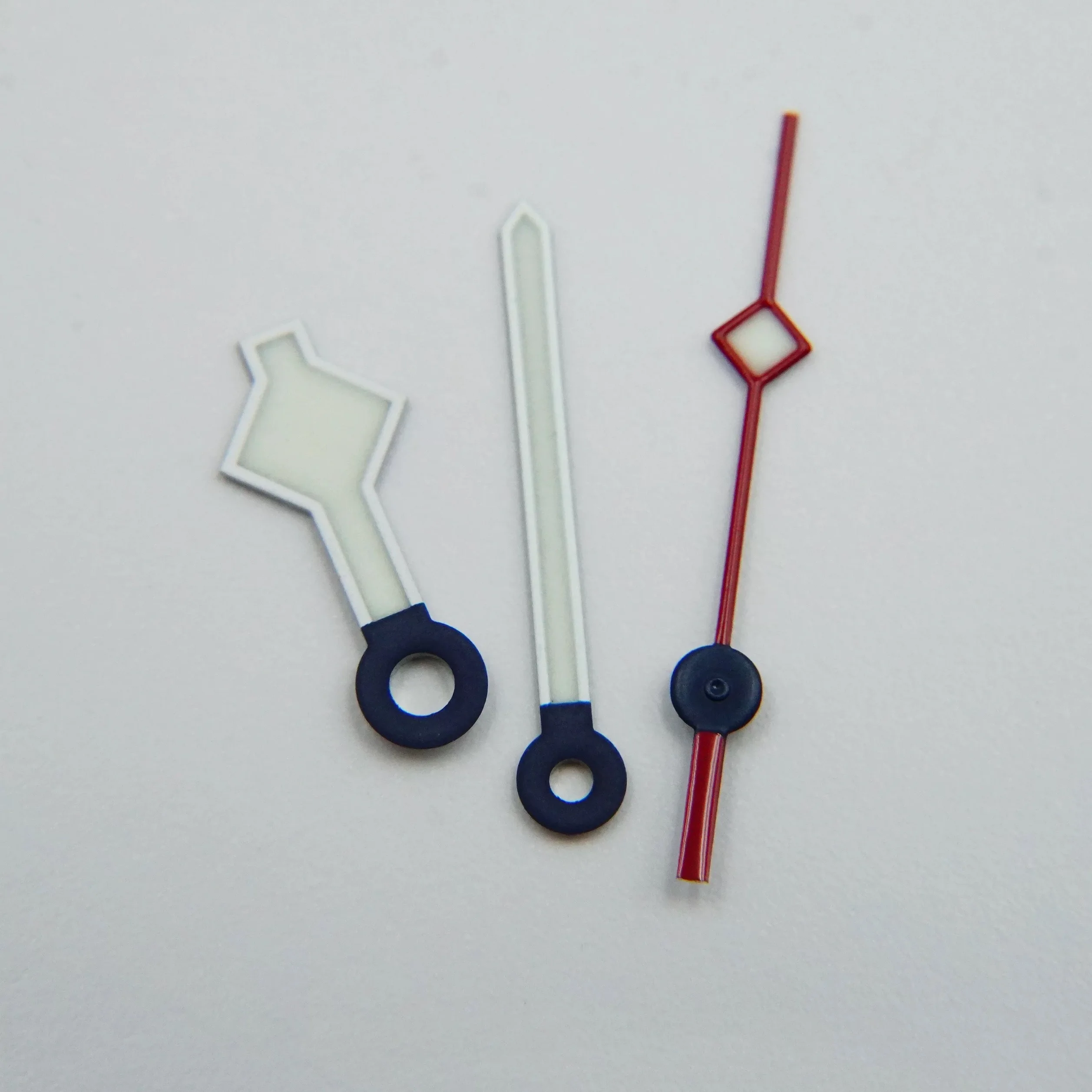 Adapt Tud Snowflake Watch Hands Blue Luminous Accessory for 8N24/9015/8215 Movement Compatible with Tud Watch Repair Parts