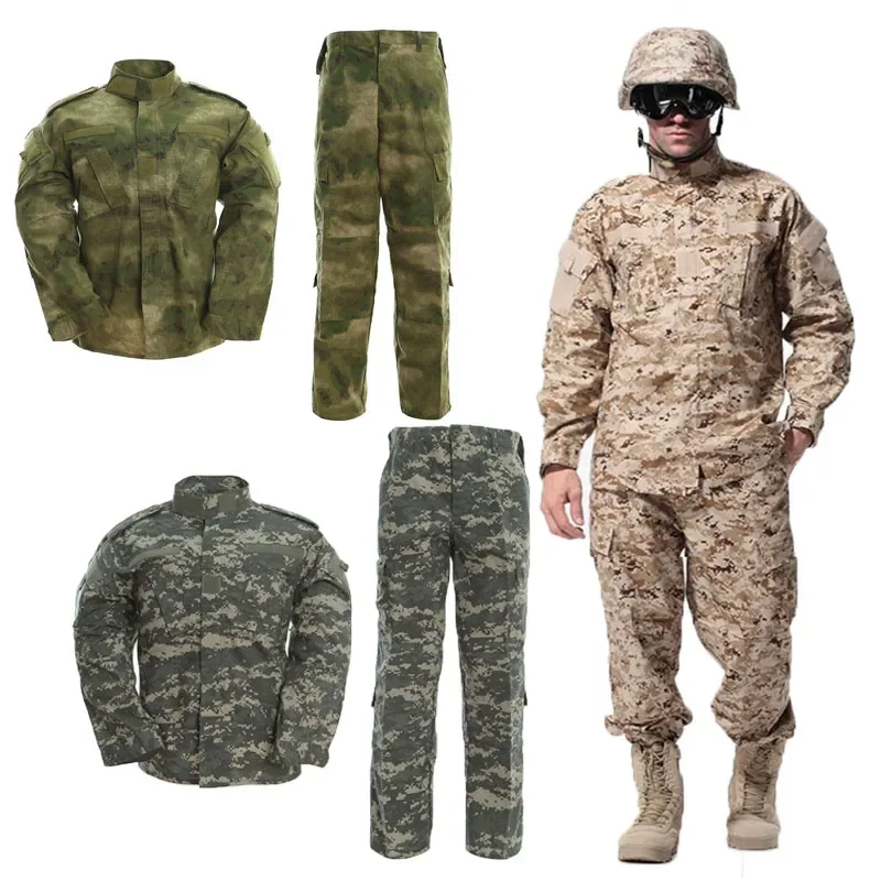 

Тактическая камуфляжная форма BDU, тренировочная куртка и брюки, костюм, боевые маскировочные костюмы, пейнтбольное оборудование, одежда