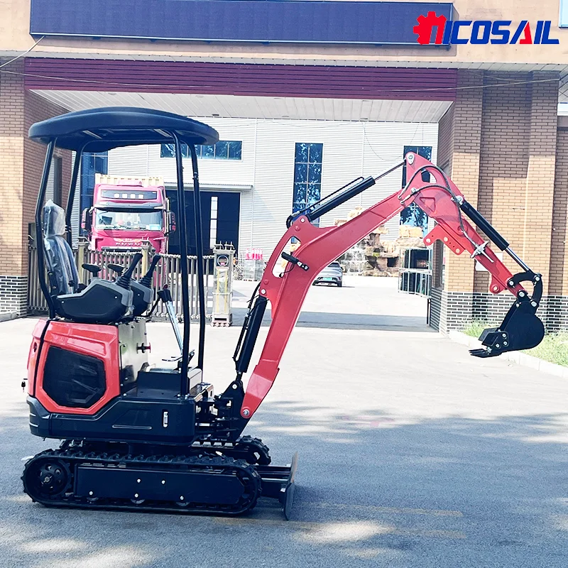 Pelle EPA personnalisée, livraison gratuite, 1.8 tonnes, pelle sur chenilles, Mini ensacheuse de ferme, Mini pelle de 2 tonnes à vendre