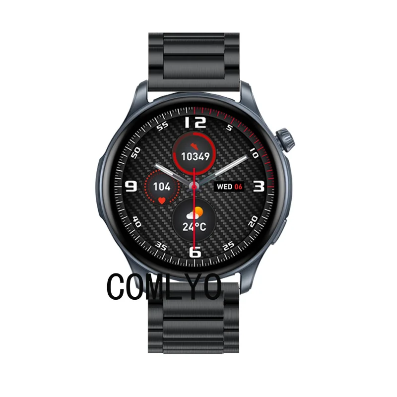 For Zeblaze Btalk 3 pro Smart Watch Strap Men Metal Stainless Steel Adjustable Band Bracelet Luxurious Belt For Women men