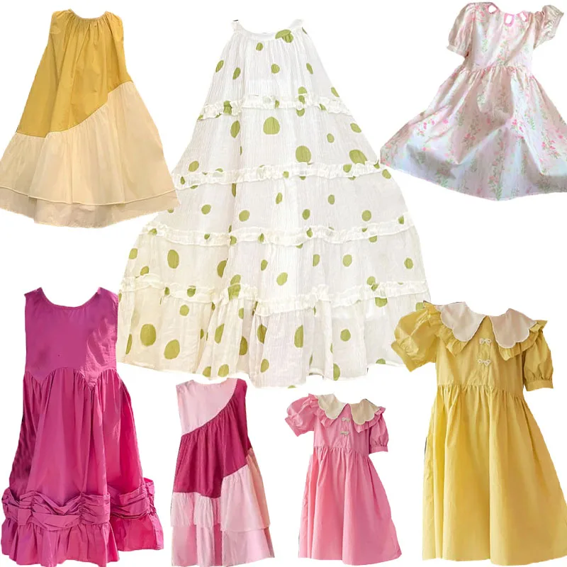 

Little Girls Party Dress Outfits Teen Girl Summer Dresses Size 14-16 5 6 7 8 9 10 11 12 13 15 17 18 19 20 Years Children Clothes