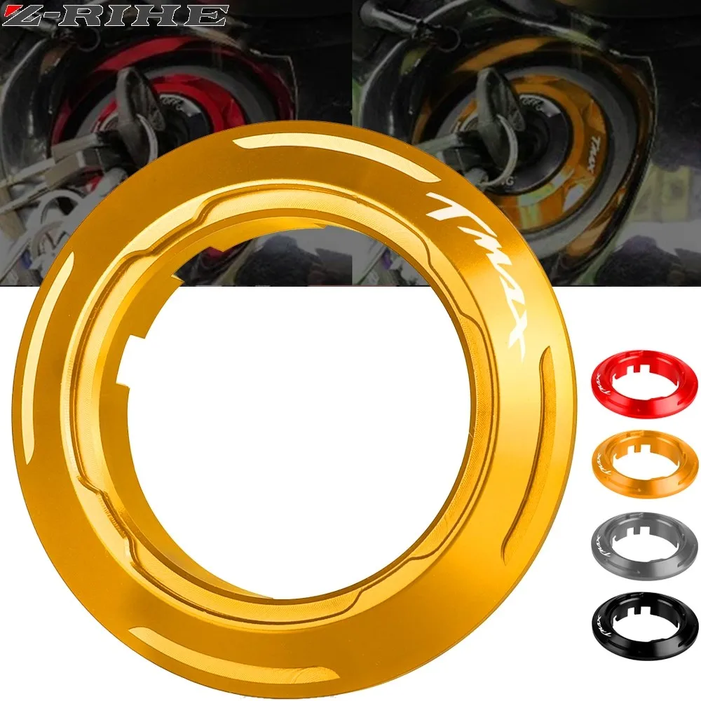 

Для Yamaha TMAX T-max 530 2013 2014 2015, крышка переключателя зажигания мотоцикла, защитное кольцо переключателя Tmax 530 Tmax 530