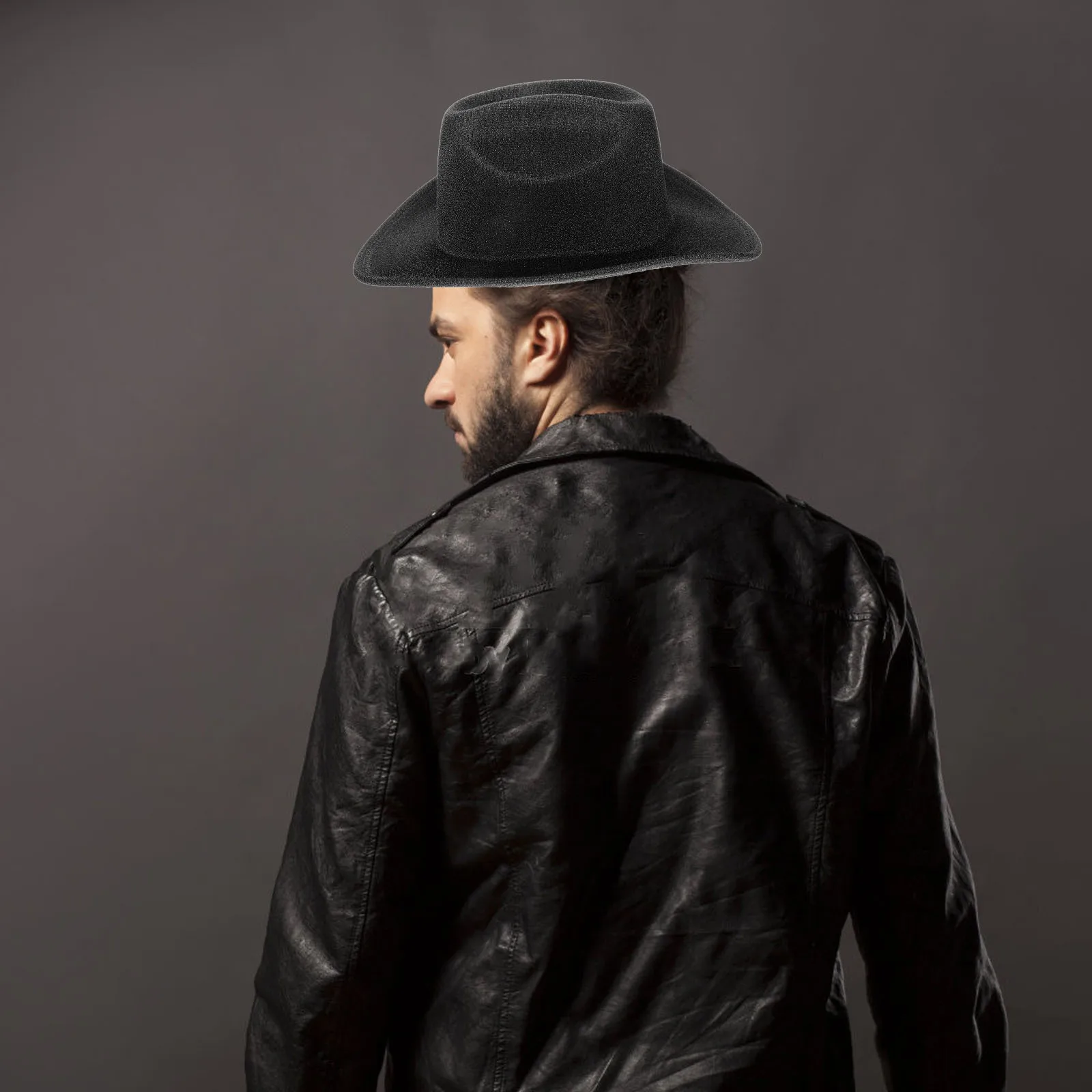 

Western Cowboy Hat Bright Color Wide Brim Sun Protection Outdoor Activities Travel Unique Ethnic Style Cowboy Hats Men Women