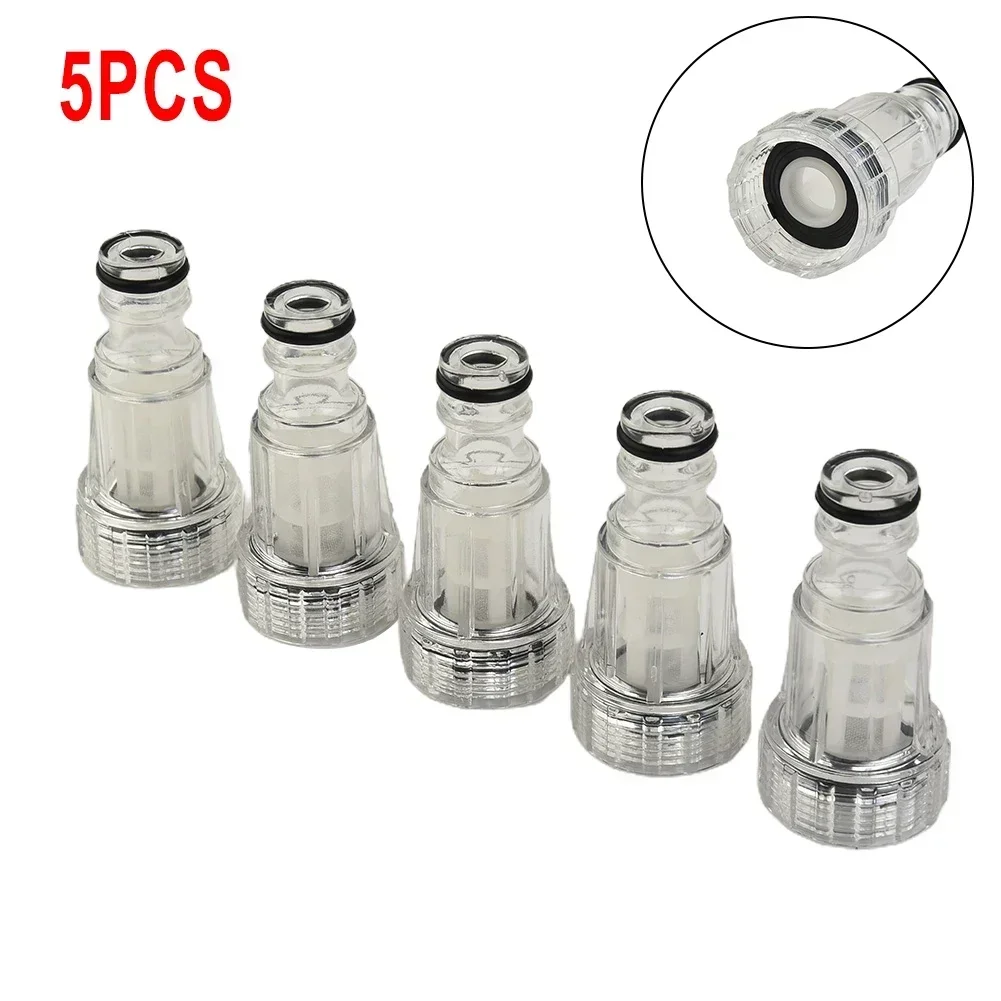 

5pcs-175PSI High Pressure Washer Water Filters Automobile Washing Machine Water Connectors For Karcher K2-K7 Pressure Washer