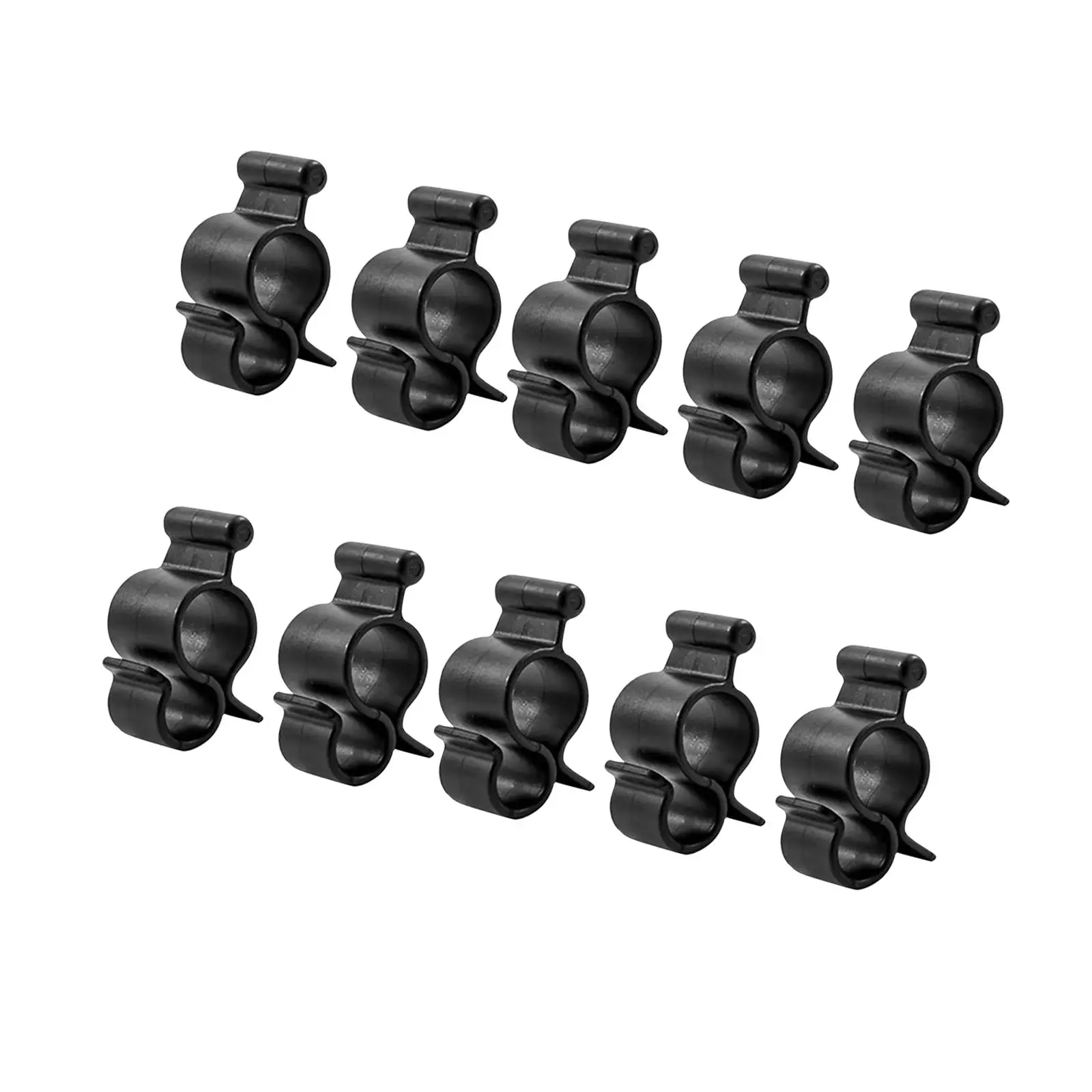 

Tent Clips Light Holder Slides into Awning Channel Awning Valance Clips Multifunctional Tent Hooks Light Rope Clamp for Camping
