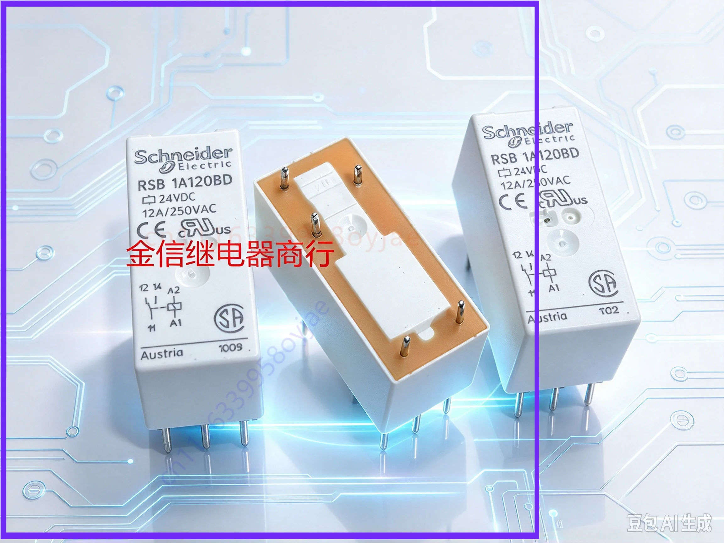 10PCS Bulk for RSB1A120BD 24V 12A 5-Pin Relay