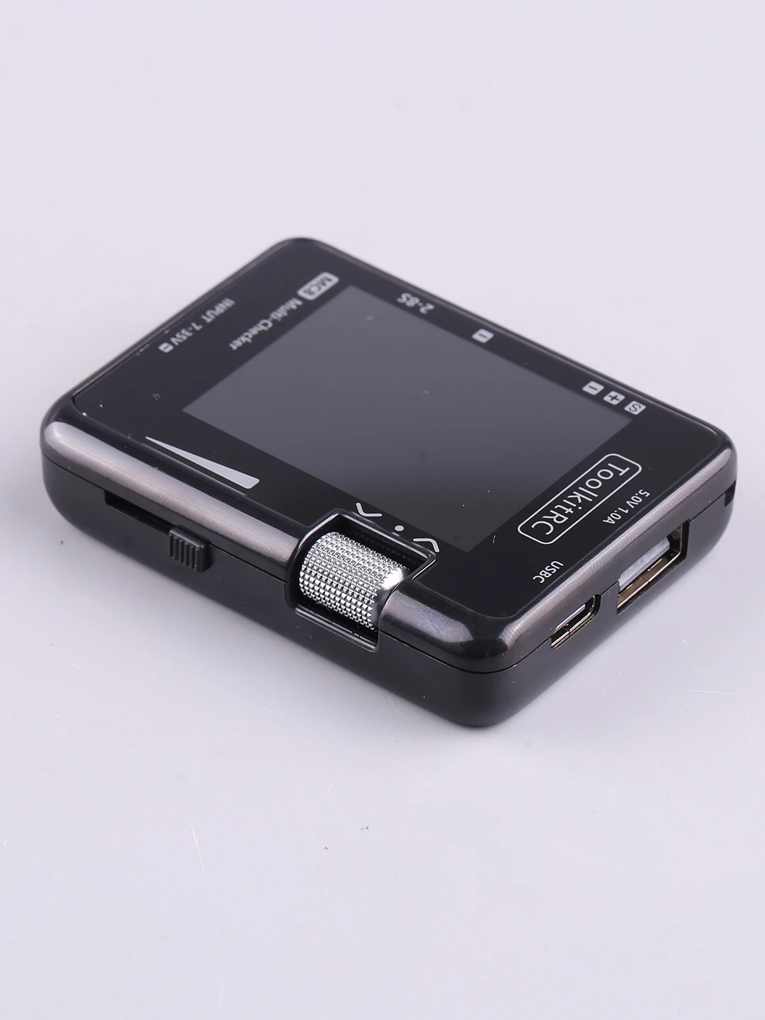 ToolkitRC MC8 Mini Size Cell Checker 32 Bit Battery Multi-Checker PWM Output PPM SBUS Readout With USB-C Fast Charging