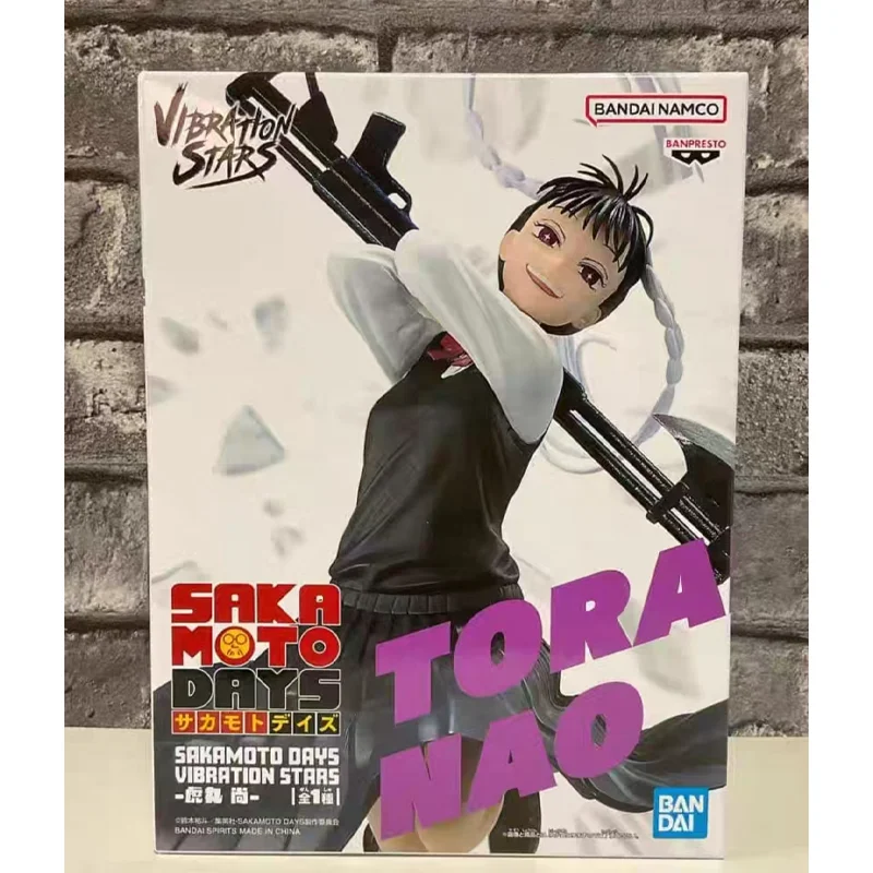 

[Настоящий оригинал] Bandai Namco Banpresto Sakamoto Days Vibration Stars Toramaru Nao Аниме Фигурка Модель Коллекционная Фигурка Игрушки