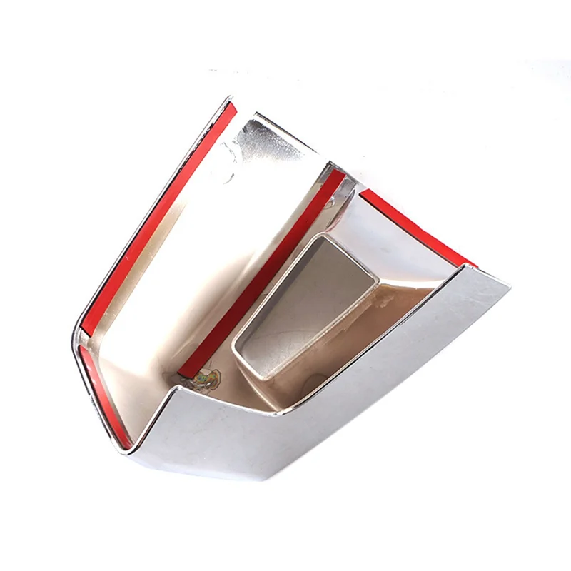 

NEW-1Pair Plastic Car Front Bumper Corner Cover Trim ABS Chrome For Hummer H3 H3T 2006-2010 Grill Racing End Cap Decorative Fram