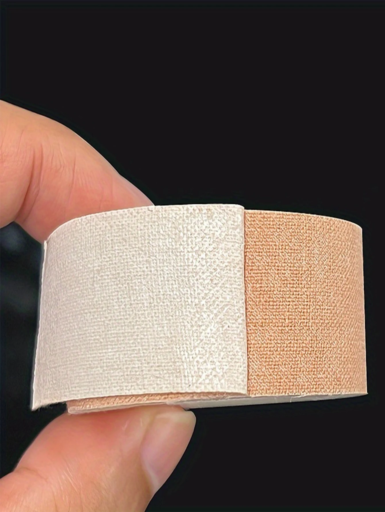 Sport Selbsthaftende Kohäsive Bandage Elastische Unterstützung für Knie Finger Knöchel Handflächen Schultern Hautfarbenes Vliesband – Detail 6