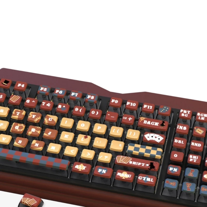 ASA Height Keycaps voor mechanische toetsenborden met 116 toetsen ASA Height Keycap Verbeterde typervaring