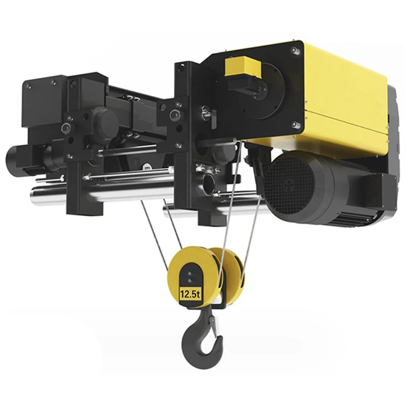 

Factory Direct Supply 1ton 2ton 3t Electric Wire Rope Hoist Trolley Crane Quiet Light Duty Mini Electric Hoist Chain Block Hoist
