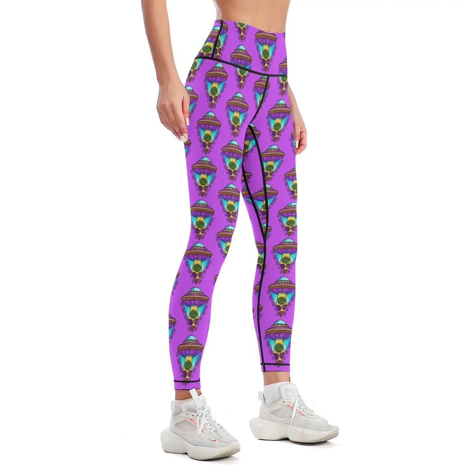 Yarn Shop At The End Of The Universe Leggings Women's sportswear gym womans Womens Leggings