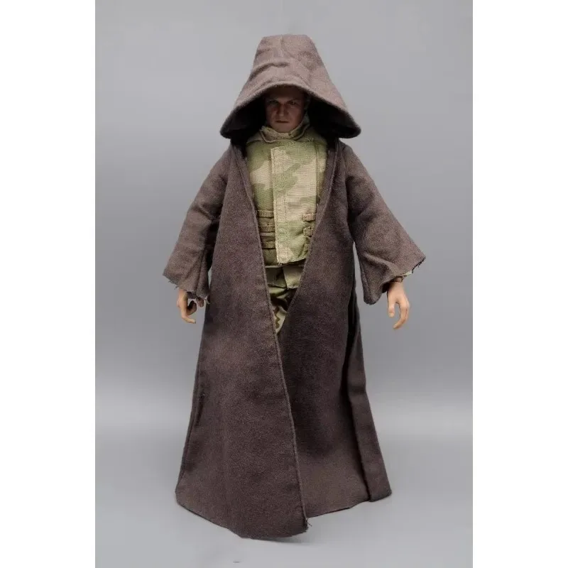 1/6 스케일 갈색 망토 전쟁 가운 유니버설 판초 의류 모델 12 ''액션 피규어 바디 액세서리 인형 완구