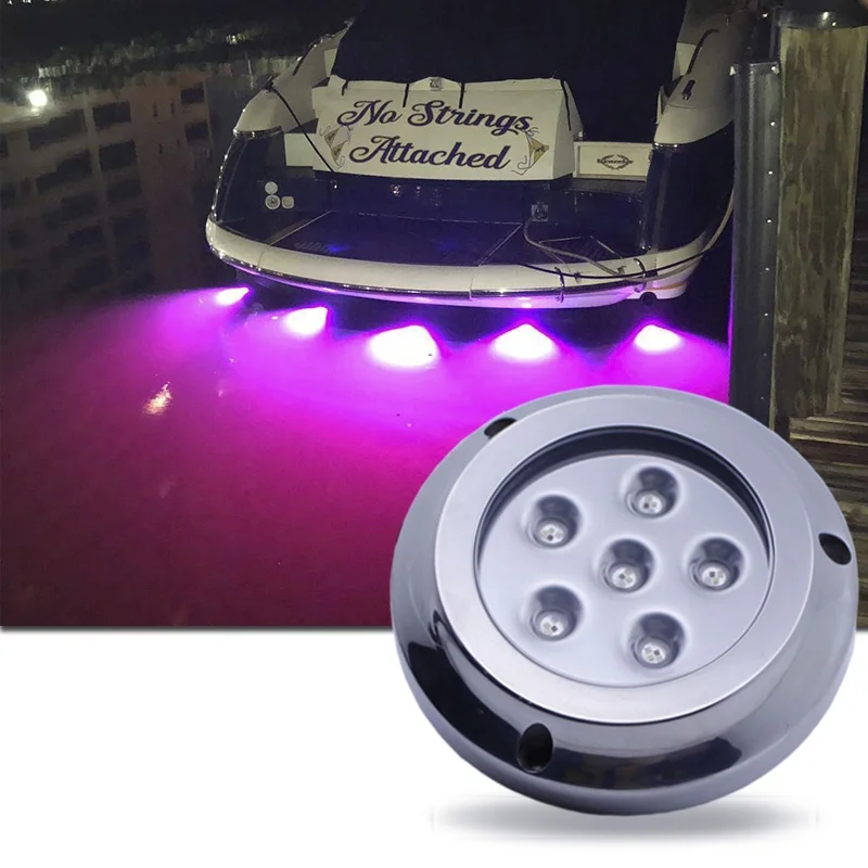 

12v IP68 Waterproof Led Boat lighting Stainless Steel 36w Under Water Marine light for boat