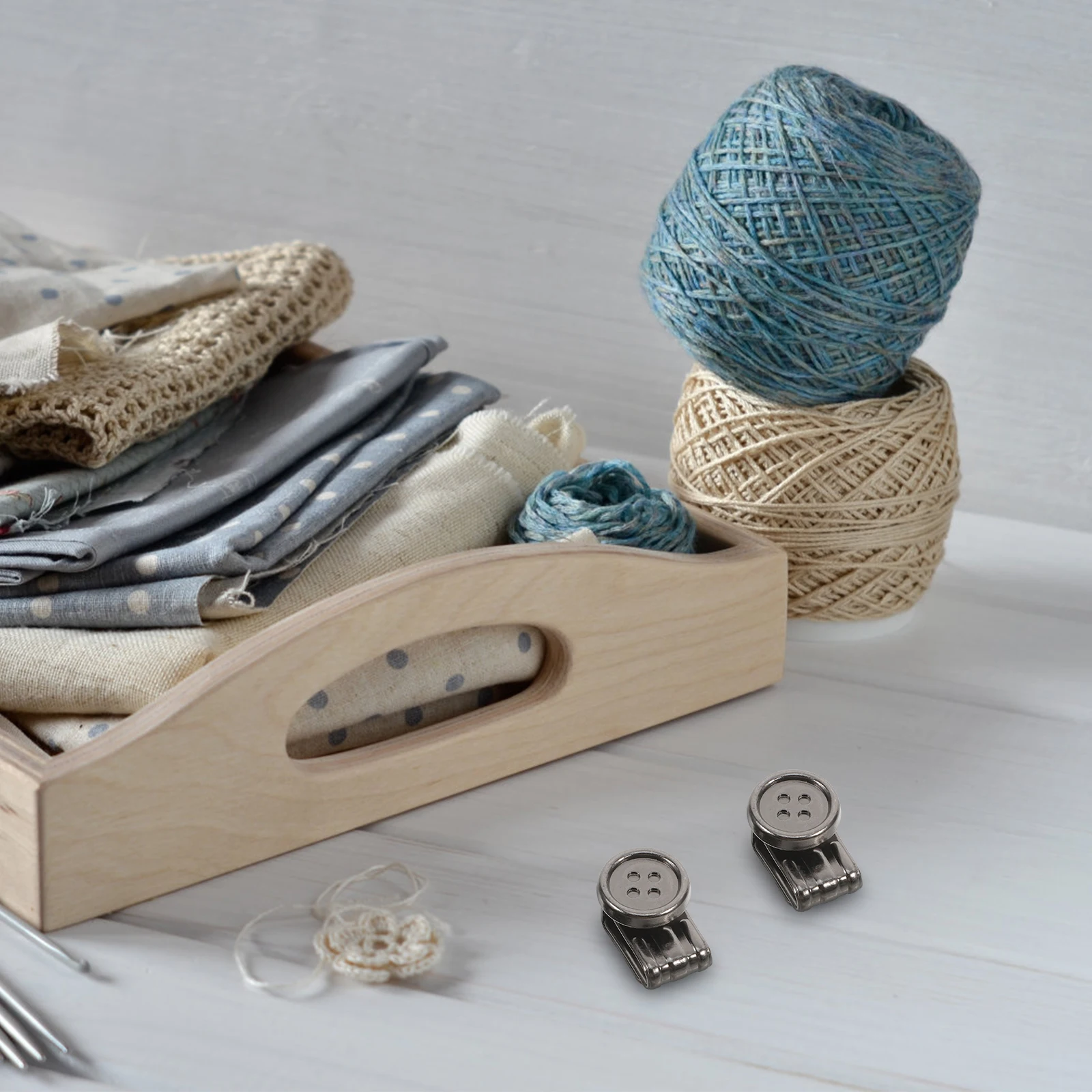 

4Pcs Metal Suspenders Buttons No Sew Movable Clips Clip on Pants Jeans Hats Replacement Accessories Metal Suspender Clips