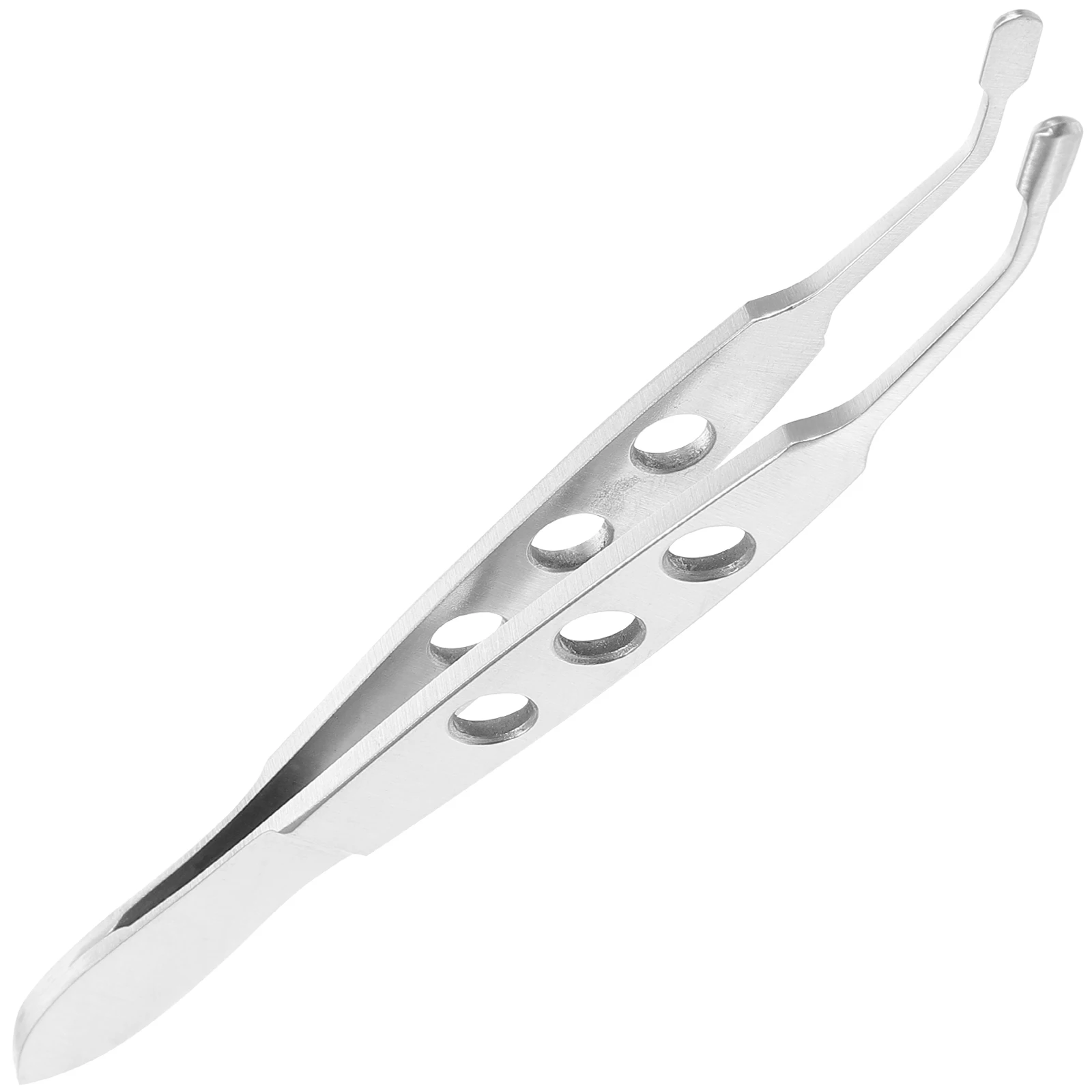

Eyelid Meibomian Gland Massage Tweezers 6cm Stainless Steel Titanium Alloy Dry Eye MGD Eyelid Compressor Forceps