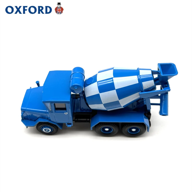 OXFORD fundido a presión, escala 1:76 Oxford AC-690, mezclador de hormigón, modelo de coche de aleación, juguete para regalo coleccionable, adorno de exhibición de recuerdo