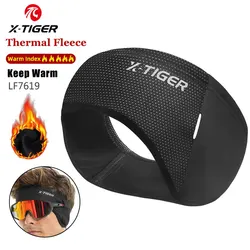 X-TIGER Man Cycling Cap Winter Fleece Windproof MTB Bicycle Balaclava Hats Warm Motorcycle Bike Cycling Hat Snow Headwear
