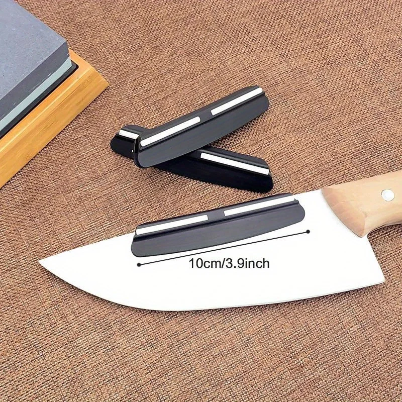 4pcs New Sharpening Stone Angle Guide Whetstone Accessories Tool Kitche Fixed Knife Sharpener Professional Guide No Packaging