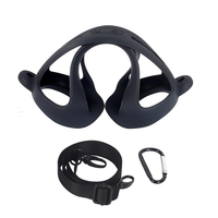 GROCE-Silicone Bluetooth-Compatible Speaker Case With Carabiner Waterproof Protective Sleeve Adjustable Strap For Flip 6