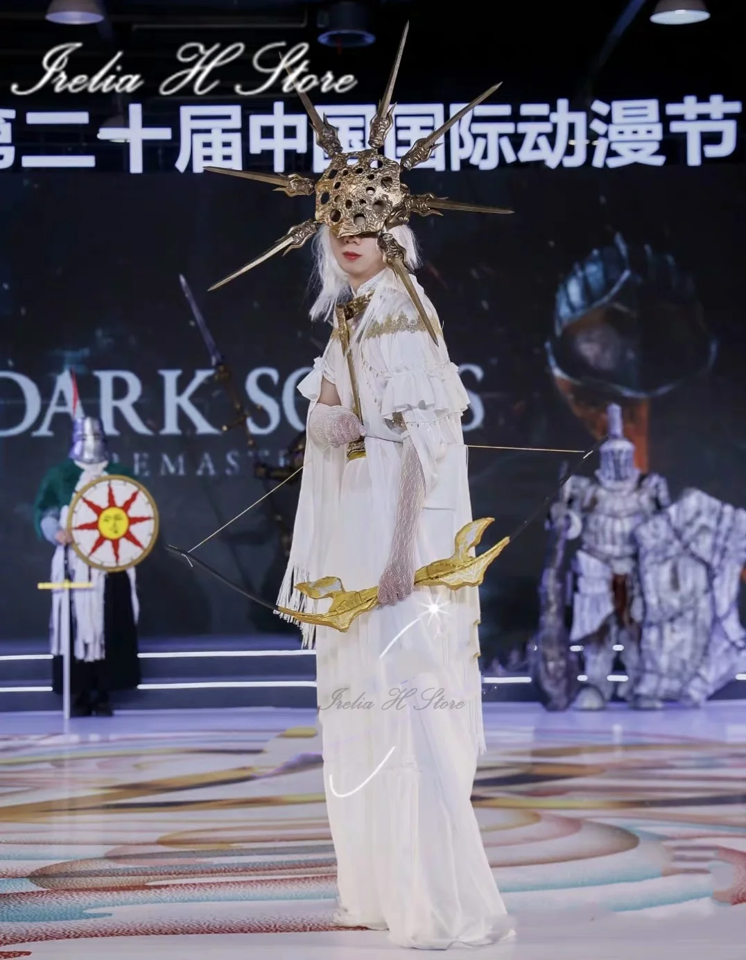 

Irelia H Store Gwyndolin from DARK SOULS Gwyndolin Cosplay Costume for women halloween party dresses female Custom size made