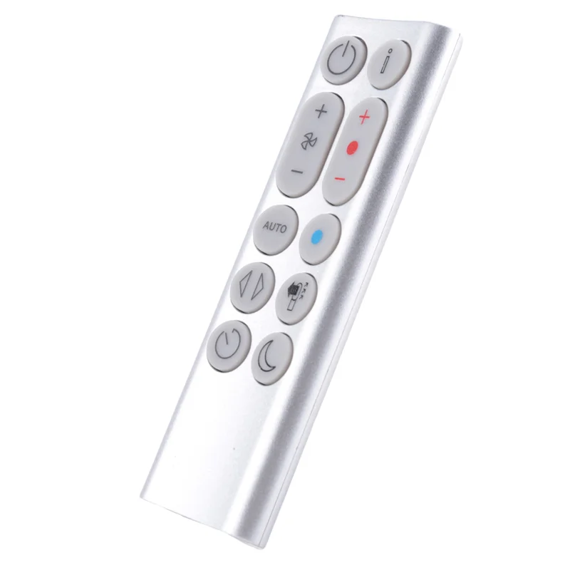 Сменный пульт дистанционного управления Homeshopping 2X, подходит для Dyson HP04 HP05 HP07, очиститель воздуха, безлистный вентилятор, пульт дистанционного управления, серебристый