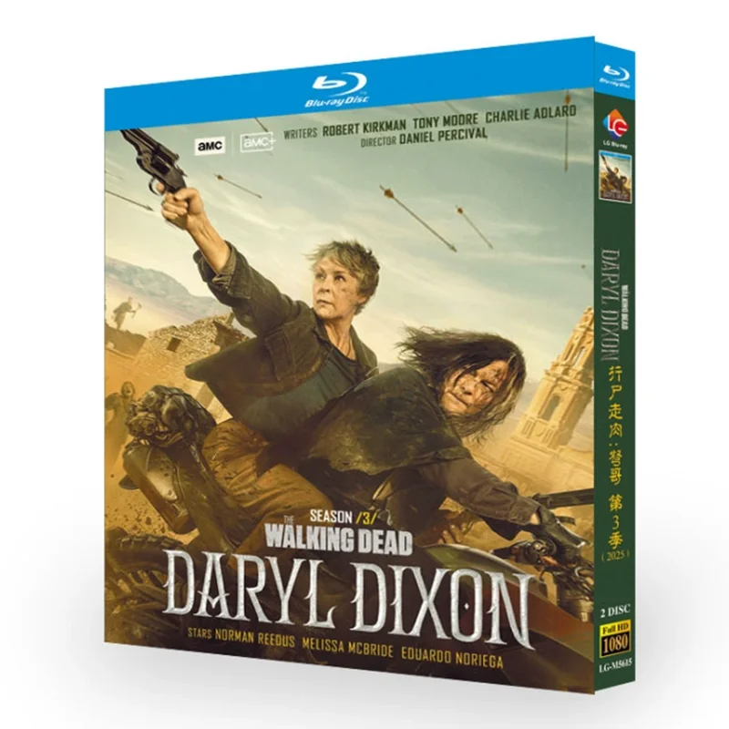 

The Walking Dead Daryl Dixon Season 3 2025 Blu-ray Disc