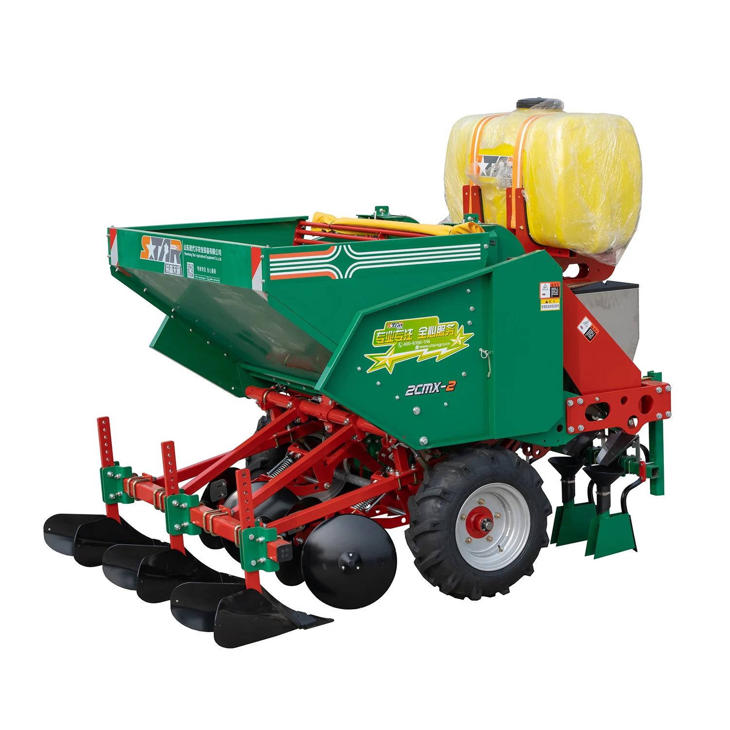 

Tractor 2 Rows Potato Seeder Planter Machine for Planting Potatoes Price
