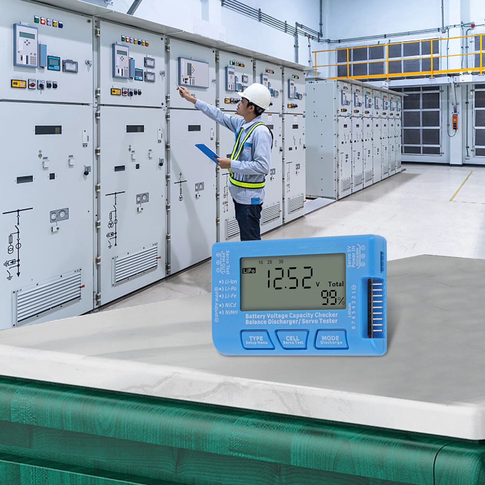 Display Mode Battery Cell Voltages Remaining Battery Capacity Digital Li Po Lithium Battery Highest Voltage Cell Li Fe