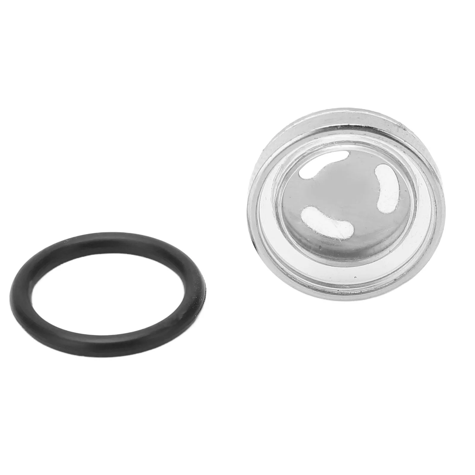 4 Pcs Brake Master Cylinder Reservoir Sight Gasket Set for Scooter ATV Dirt Bike  Sight Glass Lens Gasket Motorcycle Accessories