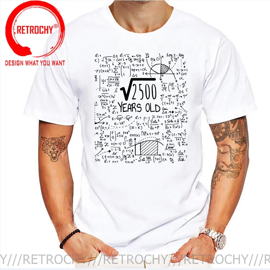 Vintage Born in 1970 T Shirt men 50th Birthday Tee Shirt Funny Math Square Root of 2500: 50 Years Old T-Shirt 70s Retro Clothing