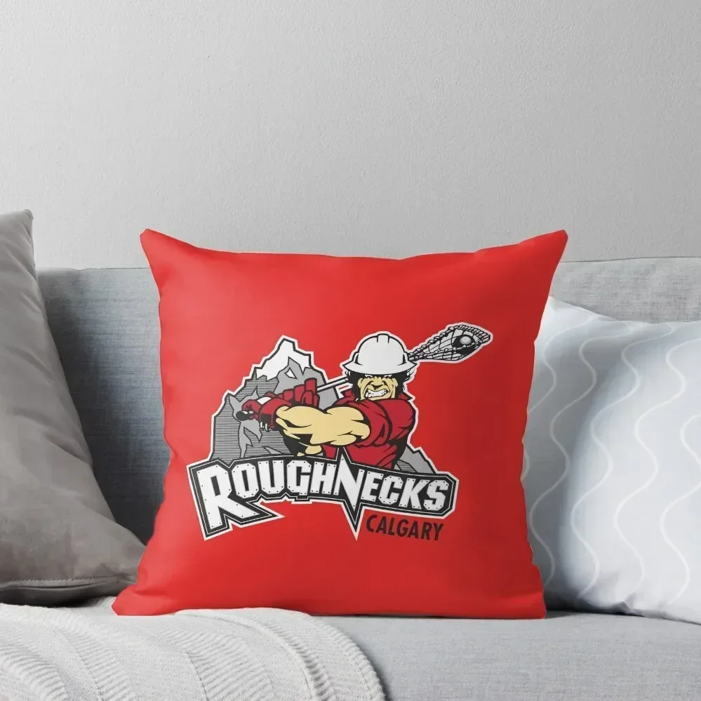 

Calgary Roughnecks Throw Pillow Christmas Cushion For Home Luxury Pillow Case pillow cover luxury
