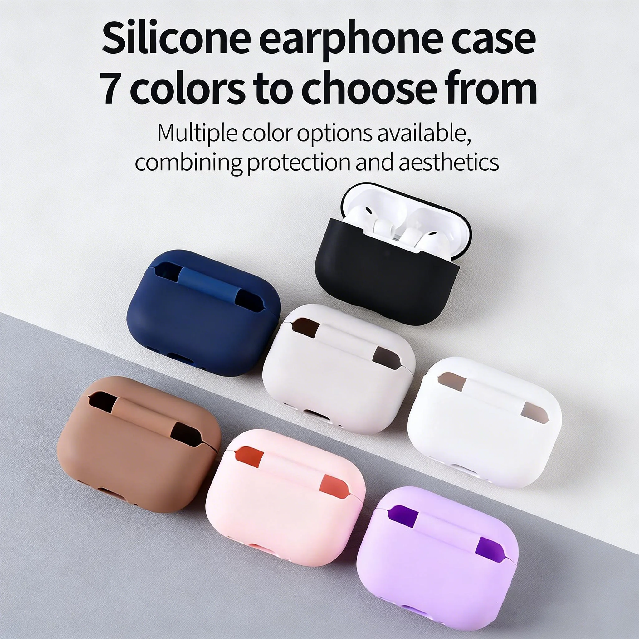 Silicone Case For Apple Airpods Pro 3 Cases Bluetooth Case for Airpod Pro 3 Cover For Air Pods Pro3 Shell Earphone Accessories