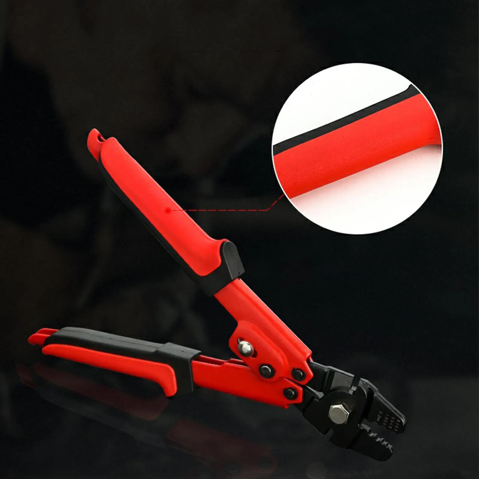 

Fishing Wire Crimping Tool Aluminum Copper Pipe Crimper for Fishing Lines 0.1-2.2mm Steel Wire Loop Sleeves Sea Fishing Anglers