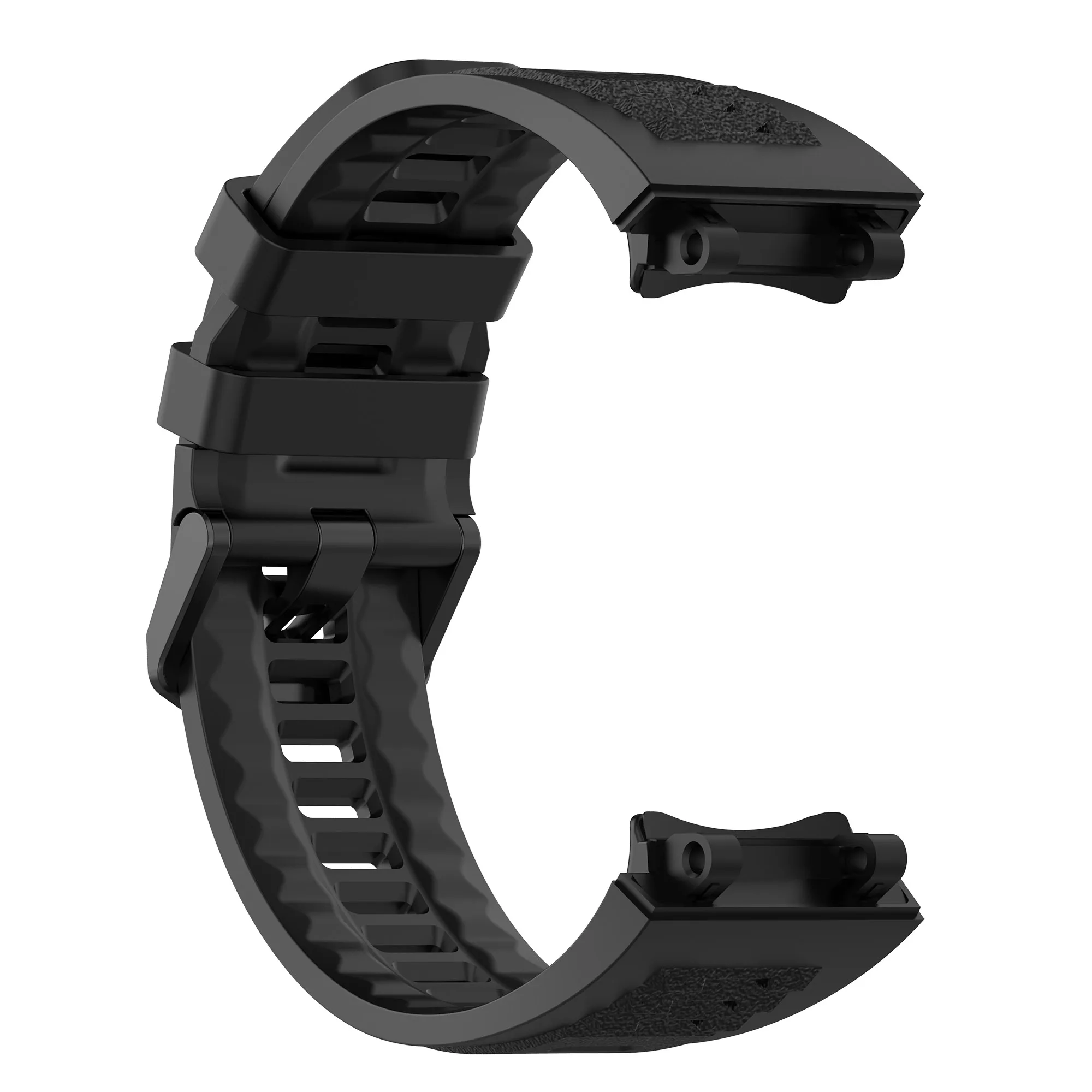 Easy-Install,For  Amazfit T-REX 2 Compatible Silicone Sport Band -Breathable , Sweat-Resistant Replacement Strap