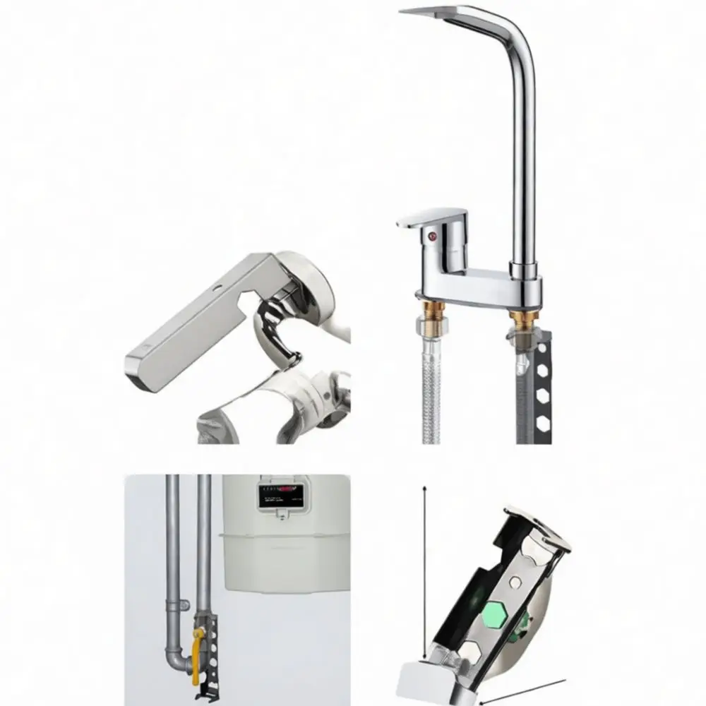 Durable Sink Plumbing Wrench Faucet Angle Valve Installation Tool Stainless Steel Bathroom Repair Spanner Hand Kit