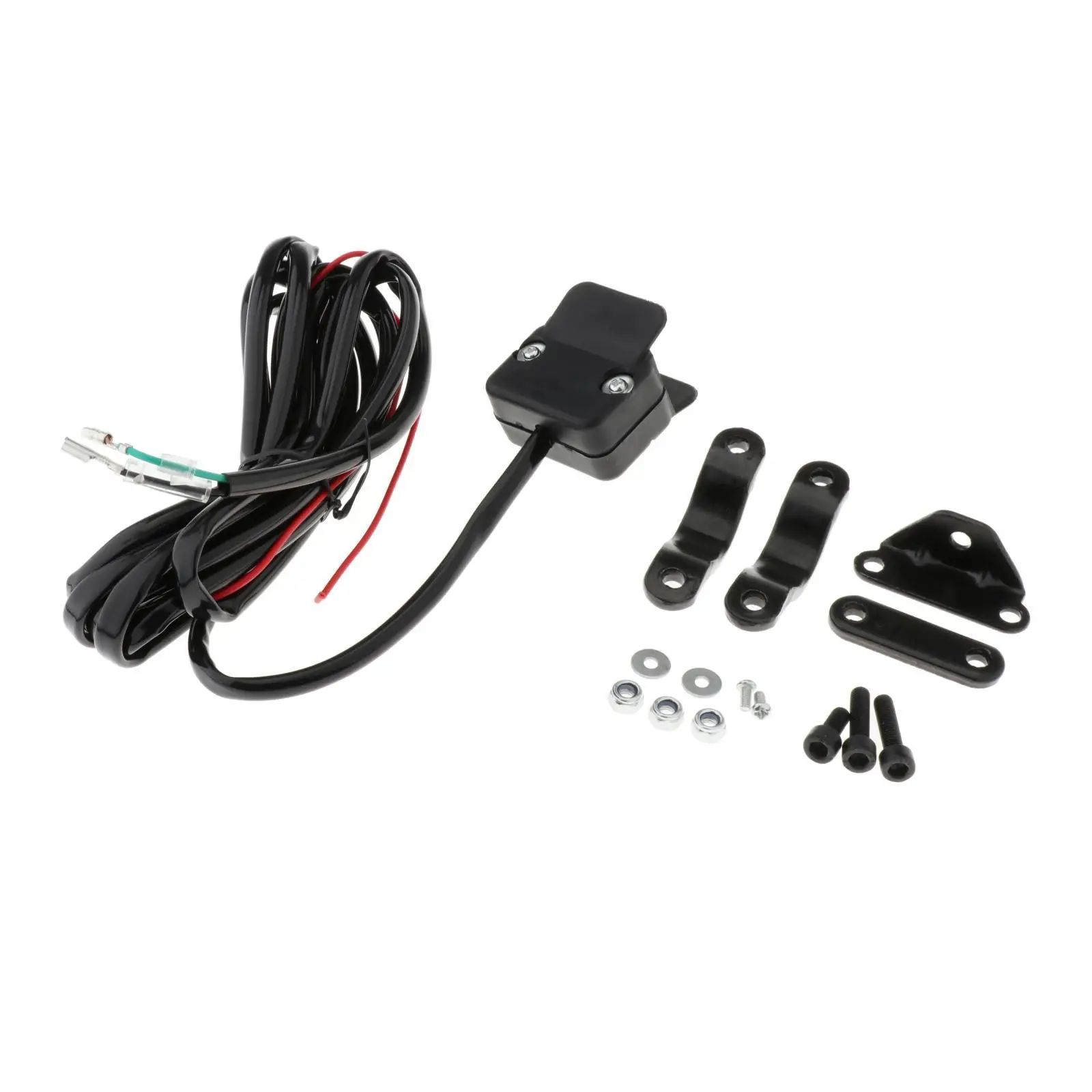 

3meter 12V Winch Rocker Thumb Switch Handlebar Control Wiring for ATV