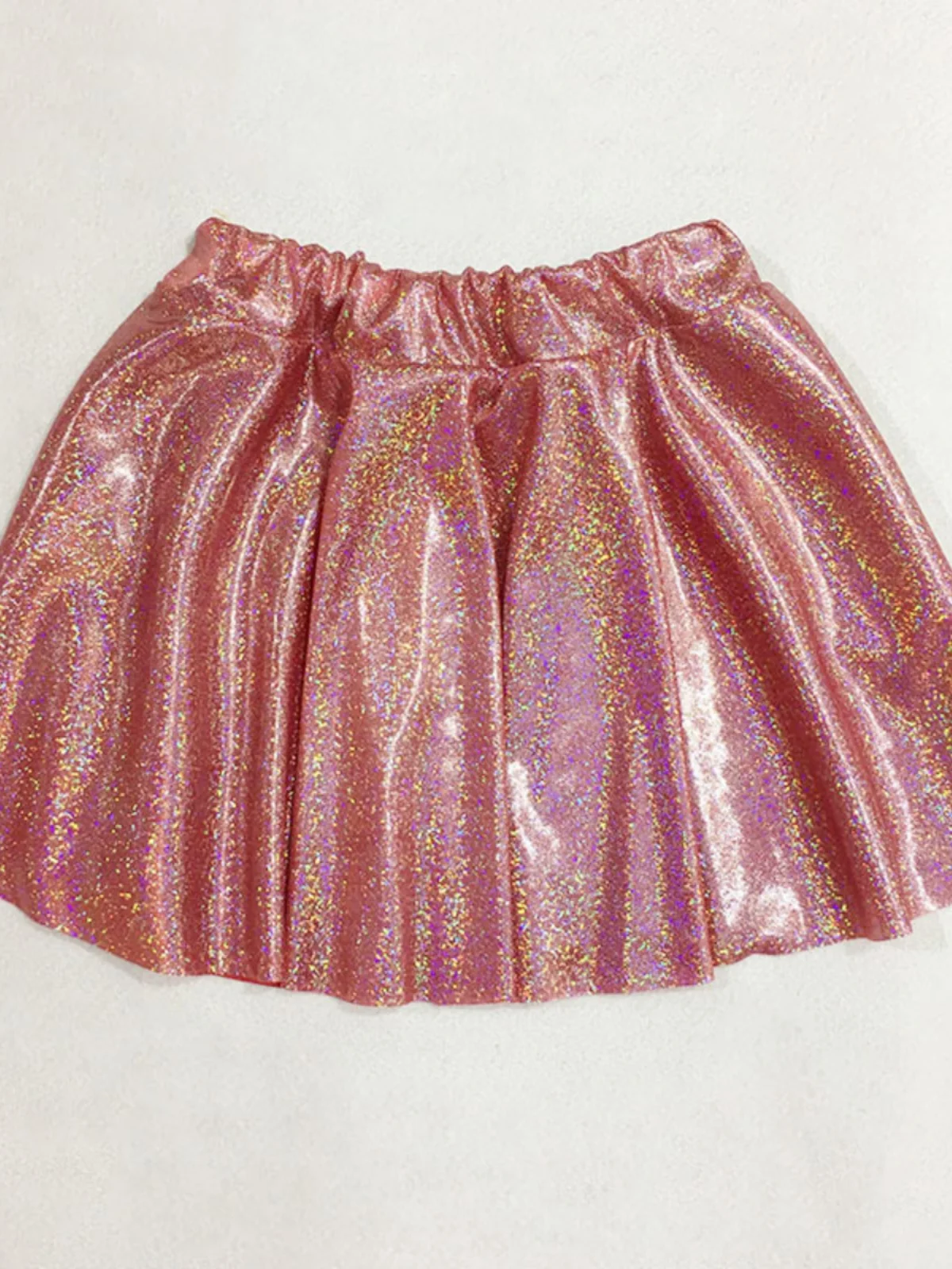 

Faion Sequin ort Skirt Women's Performance Costume A-Line Skirt iny Midi Skirt Ele Fem Faion