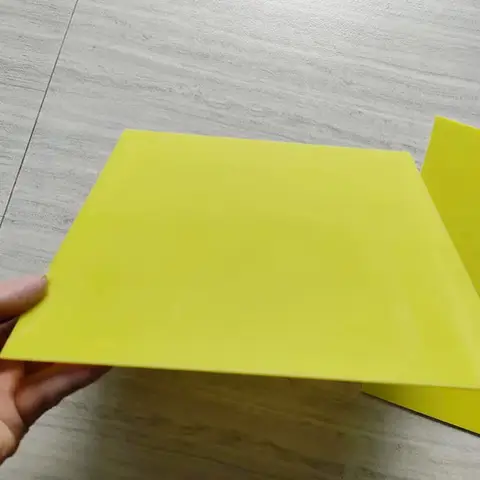 G10 Sheet FR4 Quality Yellow Glassfibre Template Board Sheet Epoxy Glass Fiber G10 FR4 Fibreglass Plate For DIY Knife handle Craft Supplies