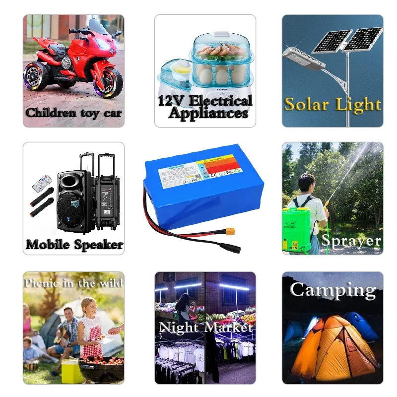 12.8V 21Ah/40Ah 32700 Lifepo4 Battery Pack With Same port BMS High Power For Sprayer E-Boat UPS Kid Toy Car Player 12V UPS Solar