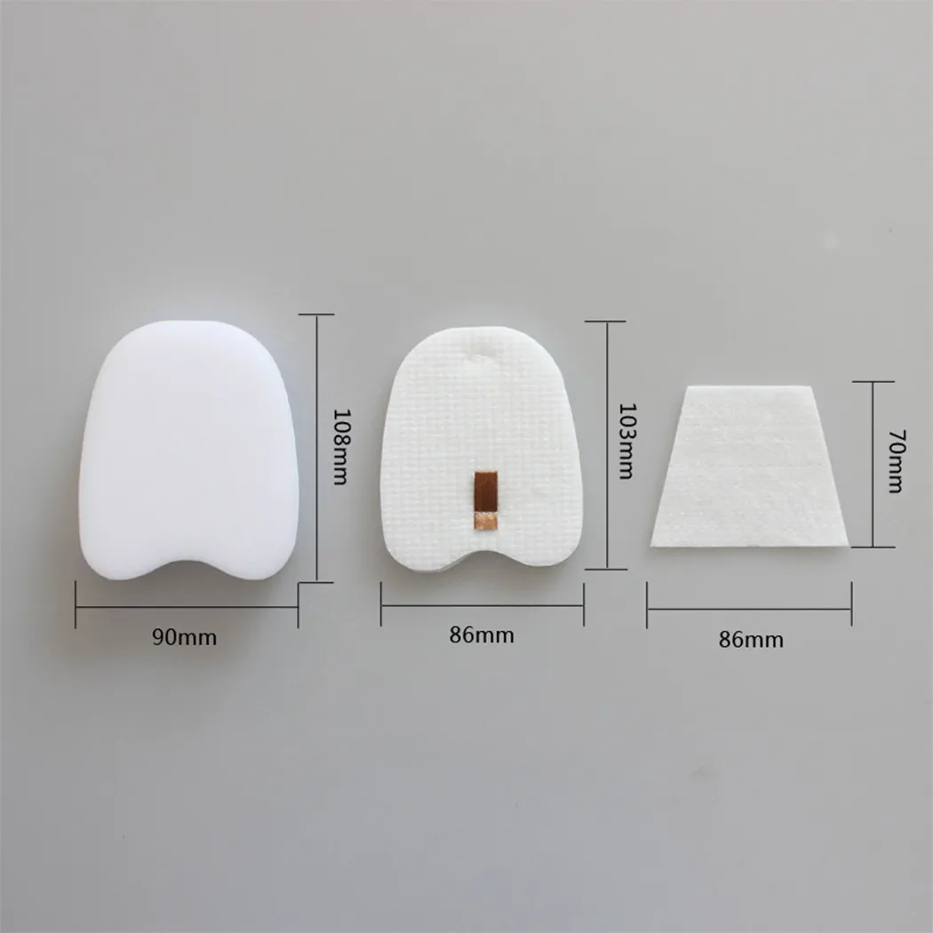 Filtros de feltro de espuma para foguete, ultra leve, com fio, XPMFK320, 1084FTV320, HV345, ZS350, ZS350C, ZS351, 4 conjuntos